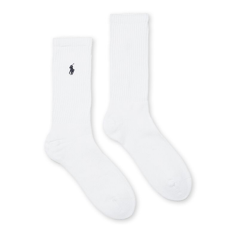 Polo Ralph Lauren Crew Socks (3 Pack) white