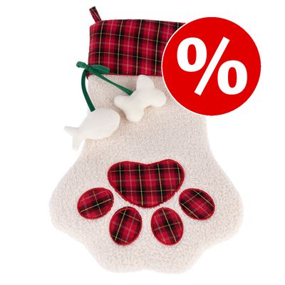 Weihnachtsstrumpf Pfote zum Sonderpreis!