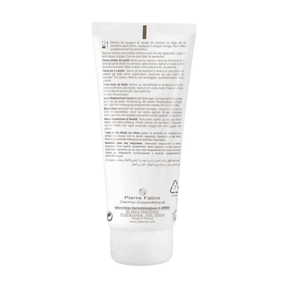 A-Derma Primalba Crème pour le change 100 ml Crème