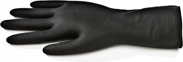 Schwarzkopf Professional Vinyl Handschuhe lang - M (schwarz) Handschuh