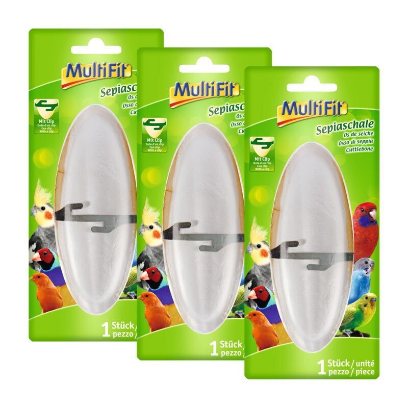 MultiFit Ergänzungsfutter MultiFit Sepiaschale 3x14g
