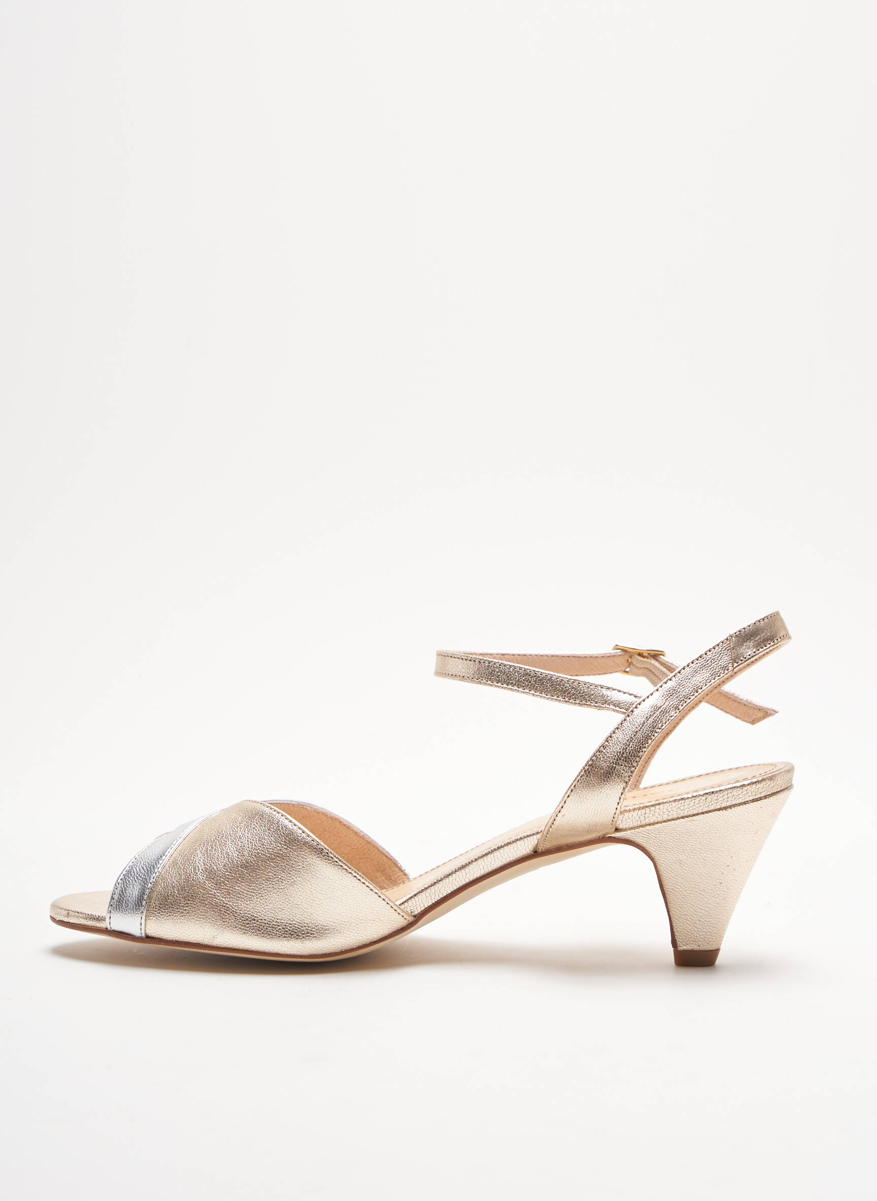 Georgia Rose Sandales Nu Pieds Femme couleur gris