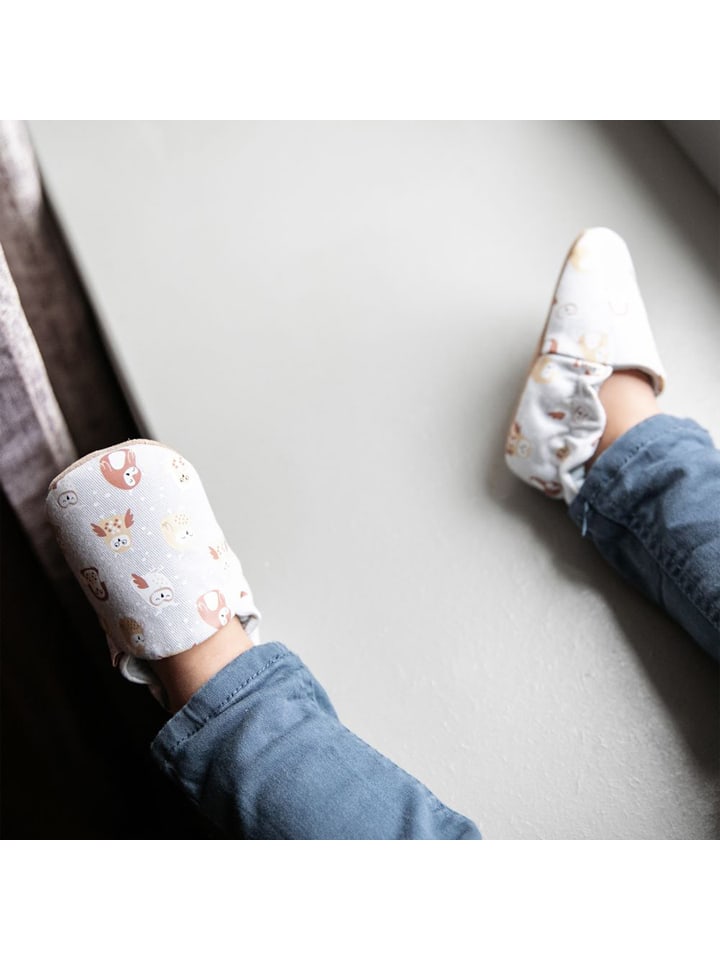 Lait et Miel Baumwoll-Krabbelschuhe 
