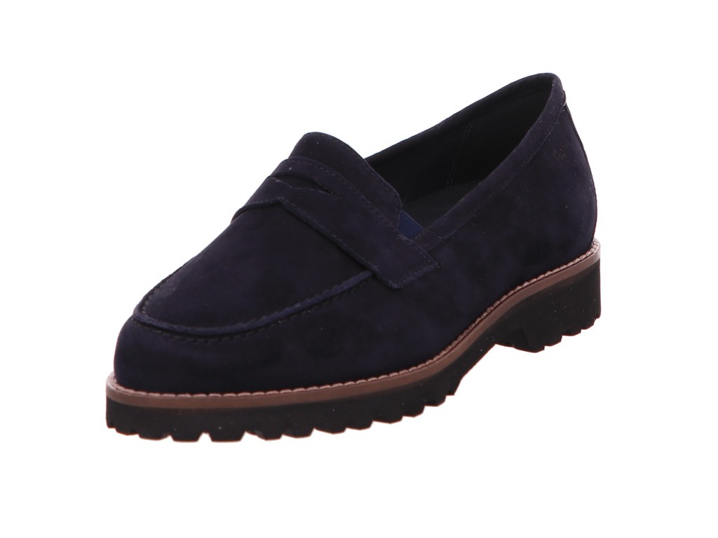 SIOUX Komfort Slipper blau Slipper bequem