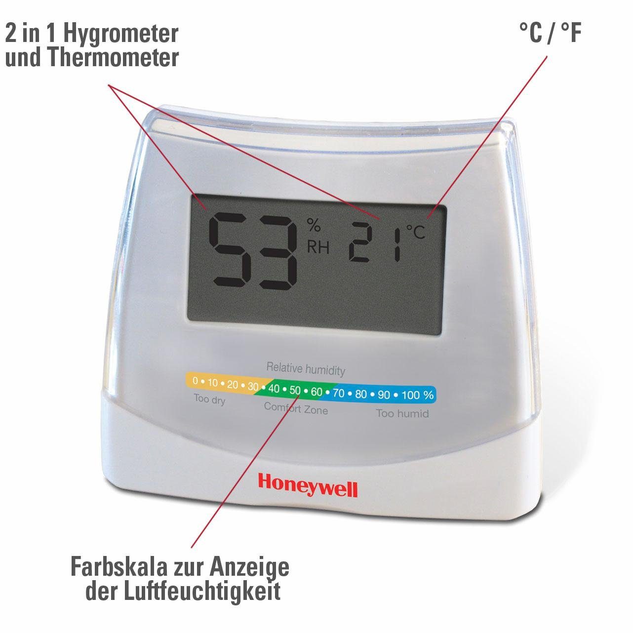 Honeywell 2-in-1 Hygrometer und Thermometer HHY70E Innenwetterstation