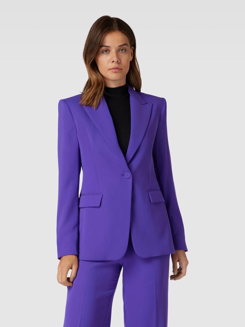 Blazer mit Pattentaschen Modell 'IGUANA' in purple