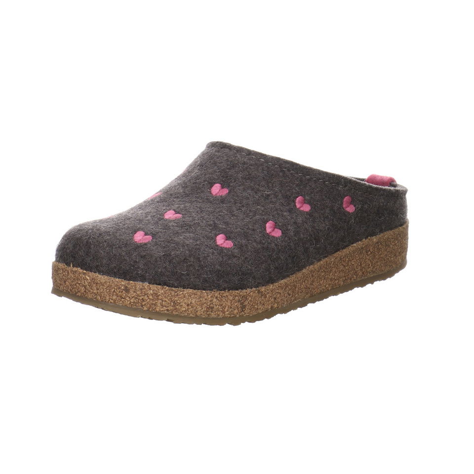 Haflinger Grizzly Cuoricini Hausschuh