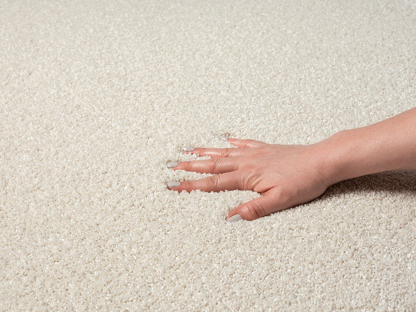 Teppich Grande Moderner Flauschiger Dichter Kurzflor Teppich, merinos, Rechteck, Höhe: 25 mm, Wohnzimmer, Schlafzimmer, Supersoft Feeling, Elegant und Pflegeleicht