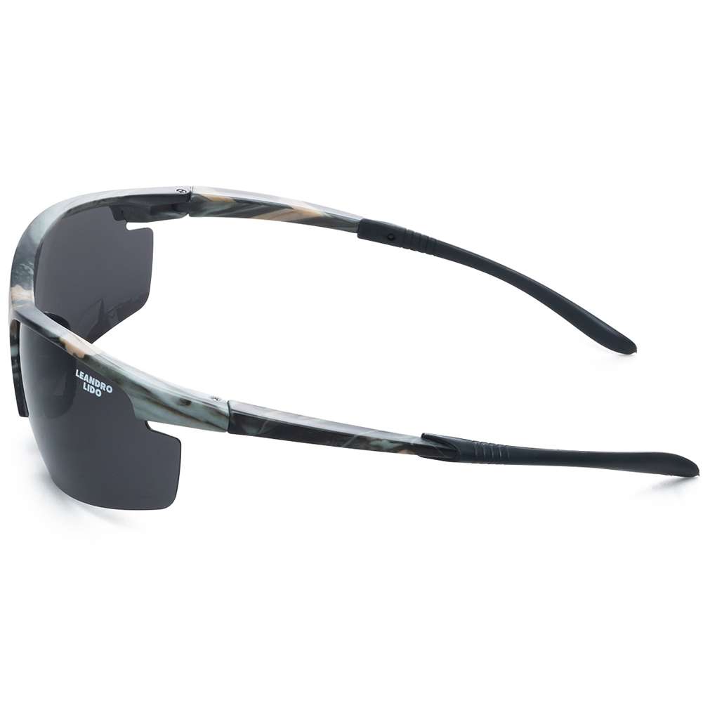 LEANDRO LIDO Power Sport Sonnenbrille camo/schwarz