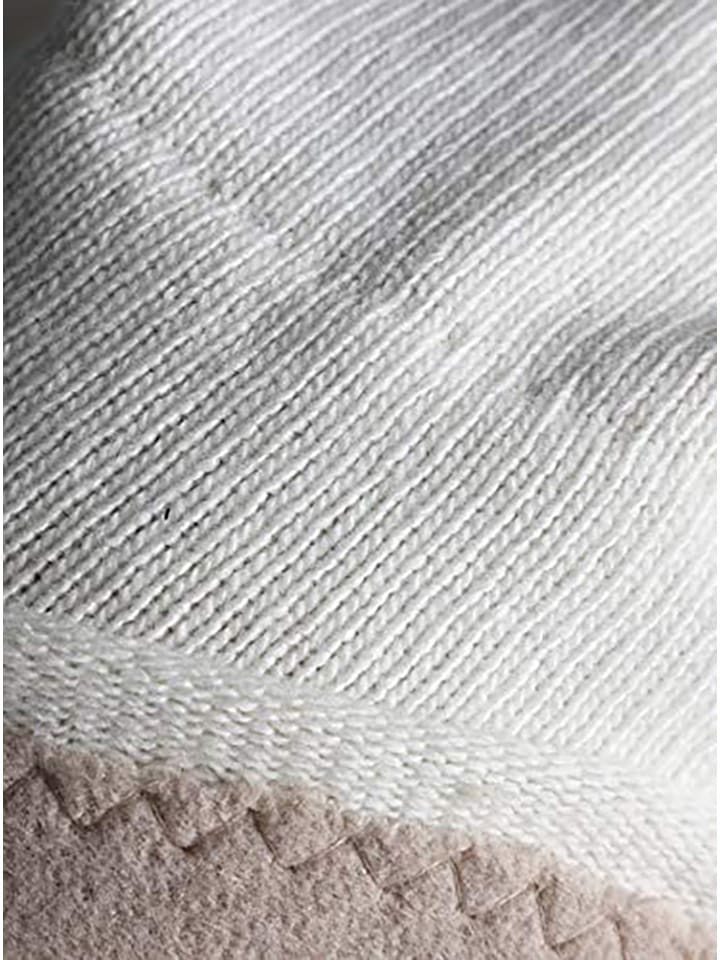 Zwillingsherz Beanie in Weiß günstig kaufen onesize