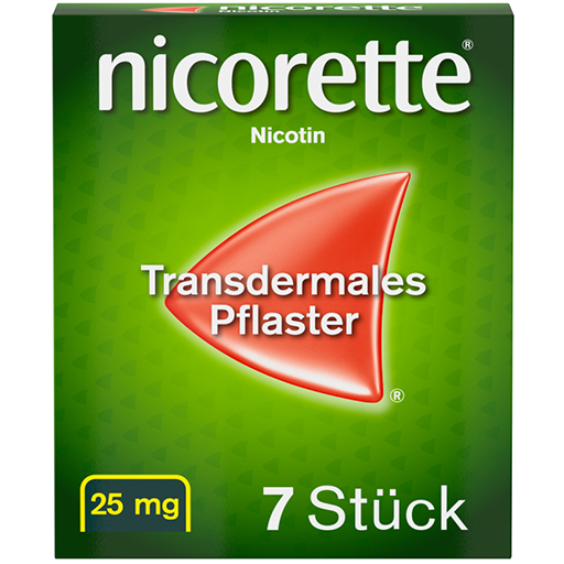 NICORETTE TX Pflaster 25 mg  7 St  Pflaster, transdermal