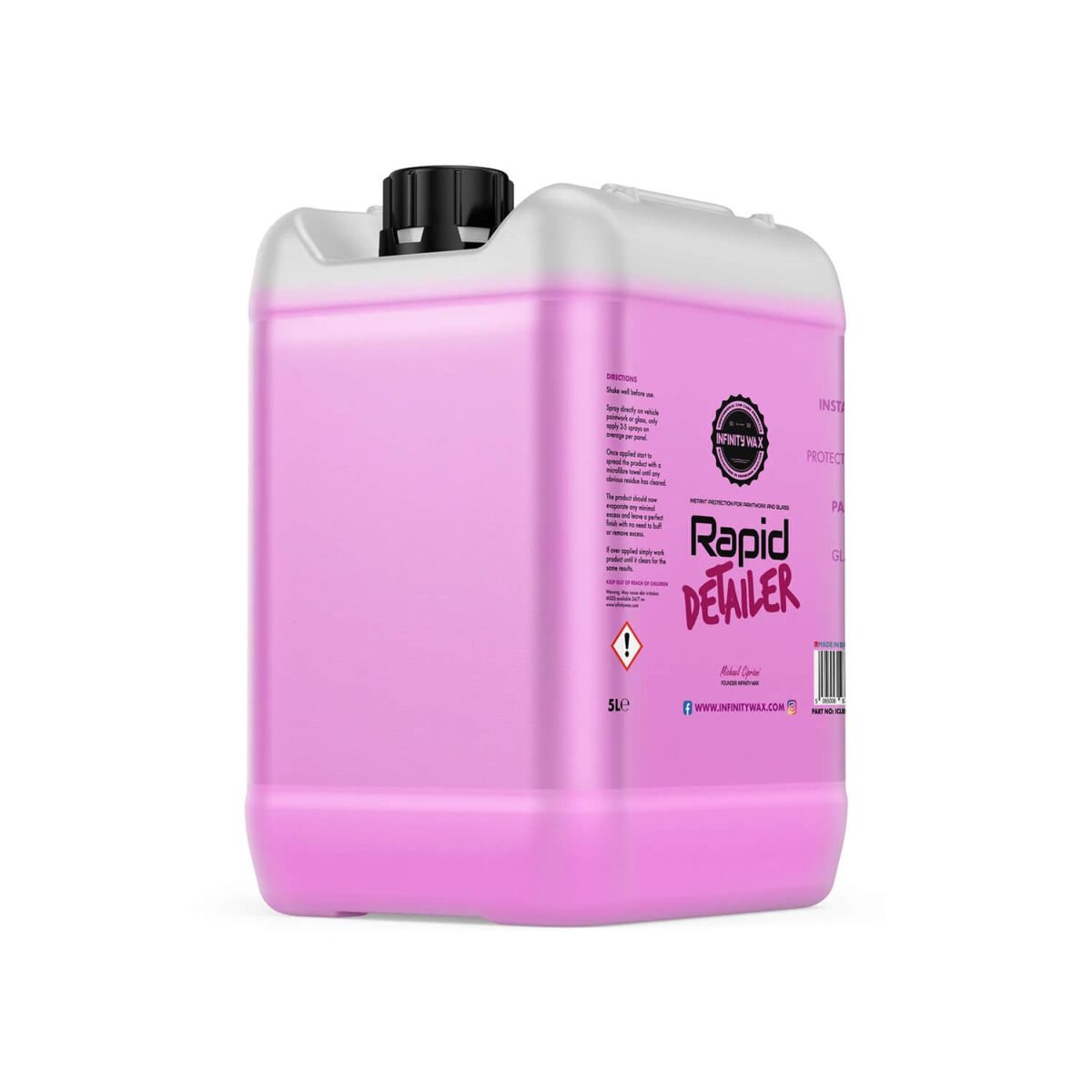 Infinity Wax Rapid Detailer Pink 5L