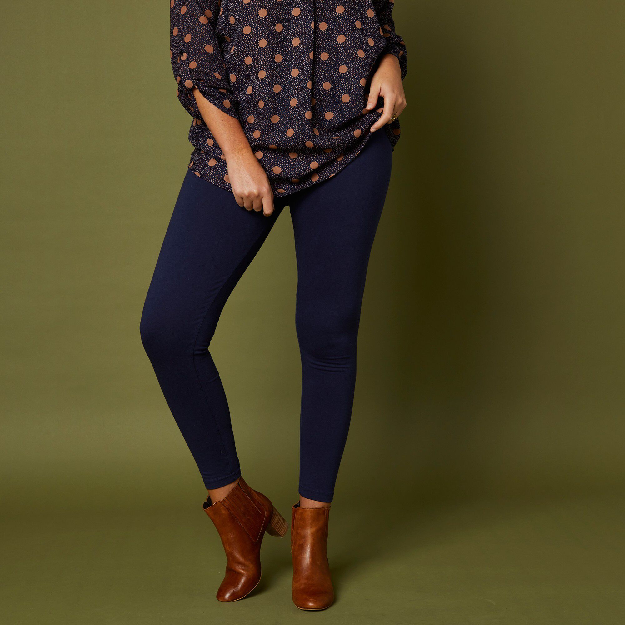 Legging taille élastiquée