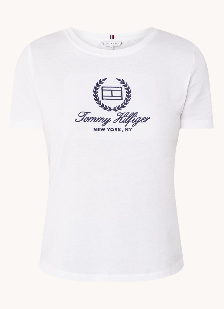 Tommy Hilfiger T-shirt with logo embroidery