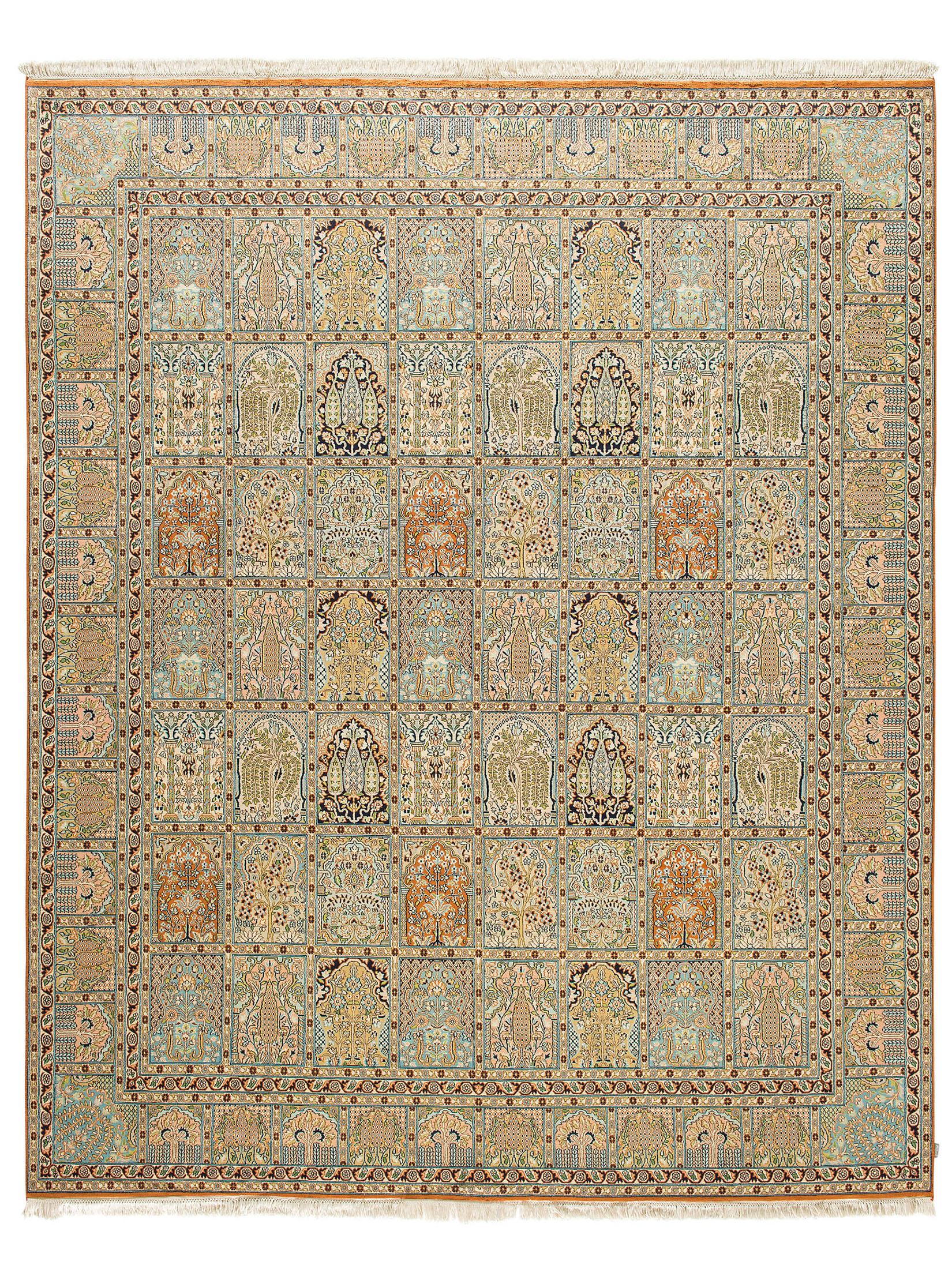 Kaschmir Seide 18/18 ca. 247 x 303 cm, Unikat / Einzelstück