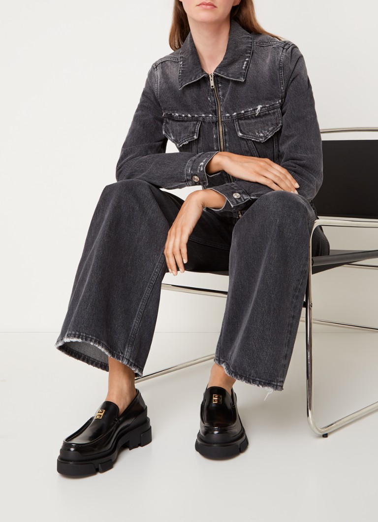 Givenchy Terra -vasikannahkaiset loaferit logolla