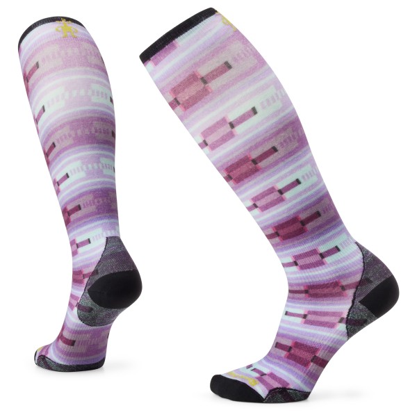 Smartwool - Women's Ski Zero Cushion Flirt With Me Print OTC - Skisocken