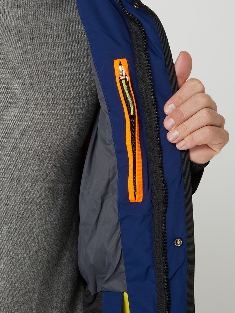 Steppjacke mit Kunstpelzkragen Modell 'MARVELLOUS' in royalblau