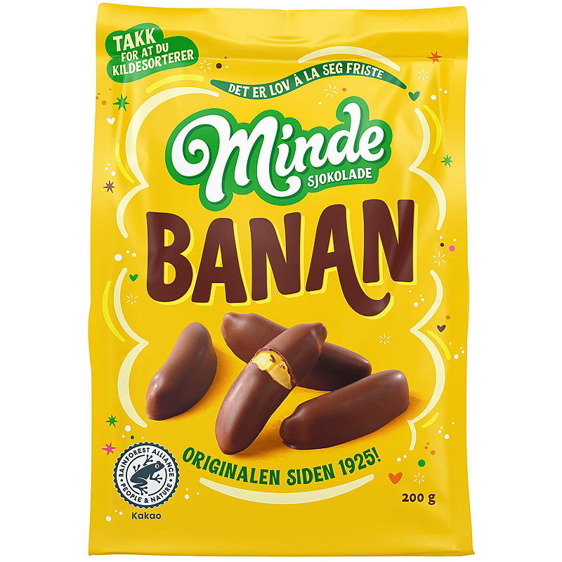 Minde Minde banan 200 g