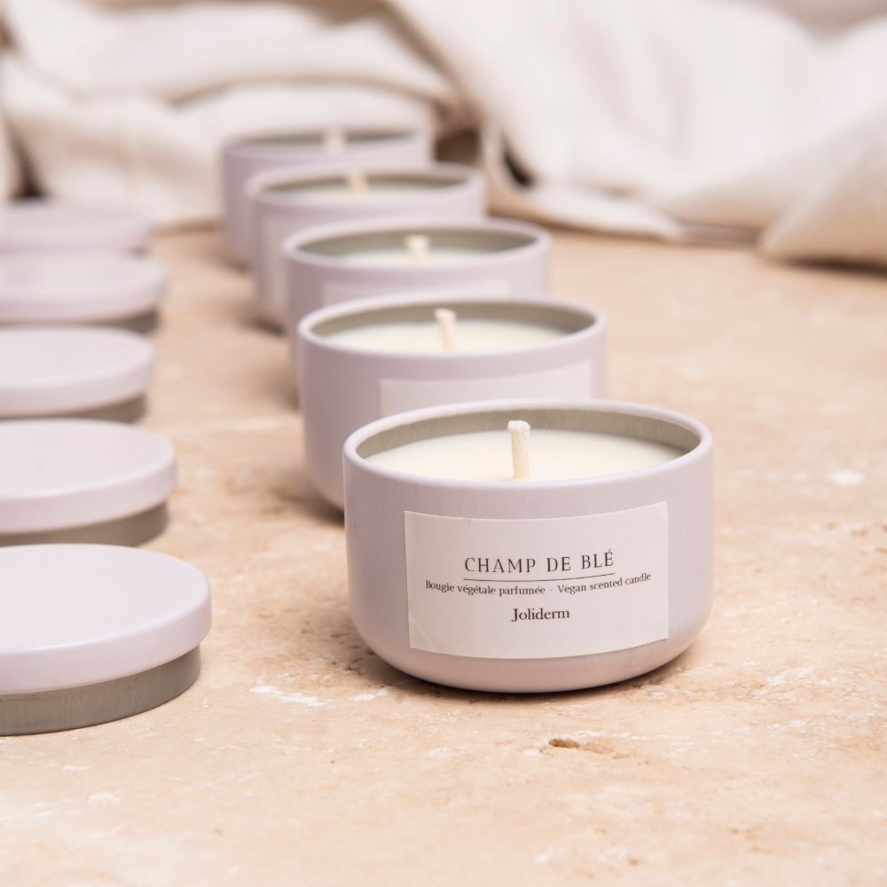 joliderm Bougie de voyage parfumée L'Apaisante Bougie parfumée