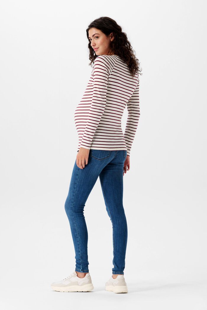Gestreiftes Longsleeve mit Stillfunktion