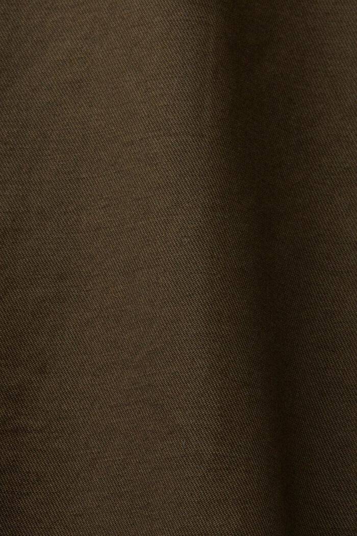 Shorts aus Baumwolltwill