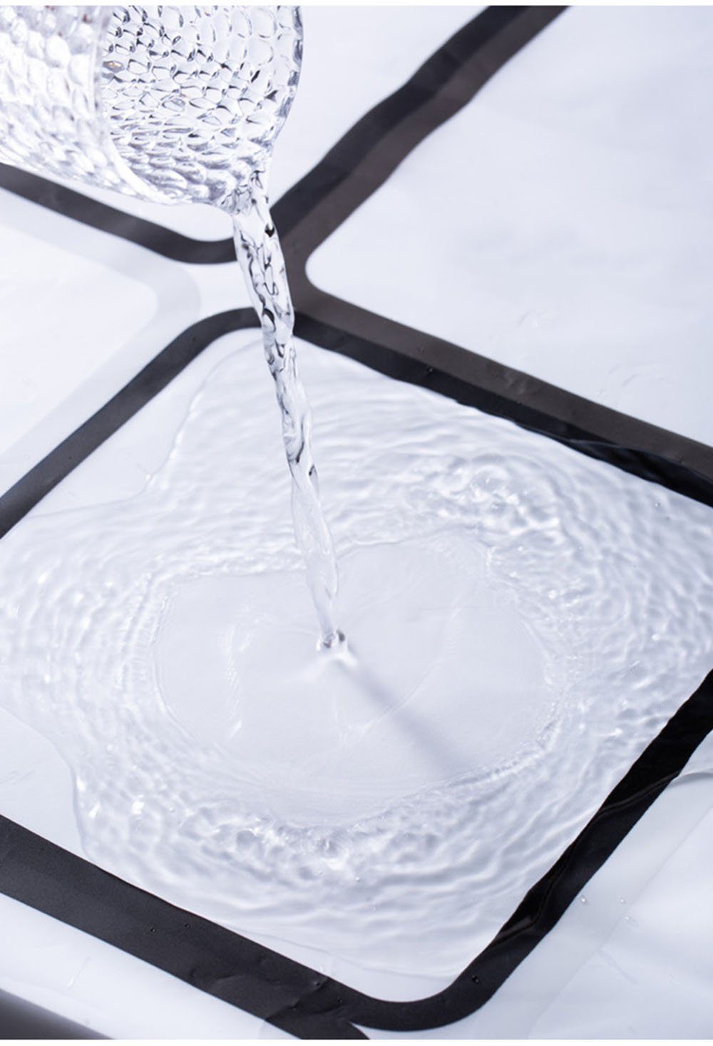SCOHOME Duschvorhang Duschvorhang, Anti-Schimmel Wasserdichter 220x200cm (1-tlg., mit 12 Duschvorhängeringen, Weiß), Waschbar Anti-Bakteriell Stoff Polyester Badewanne Vorhang