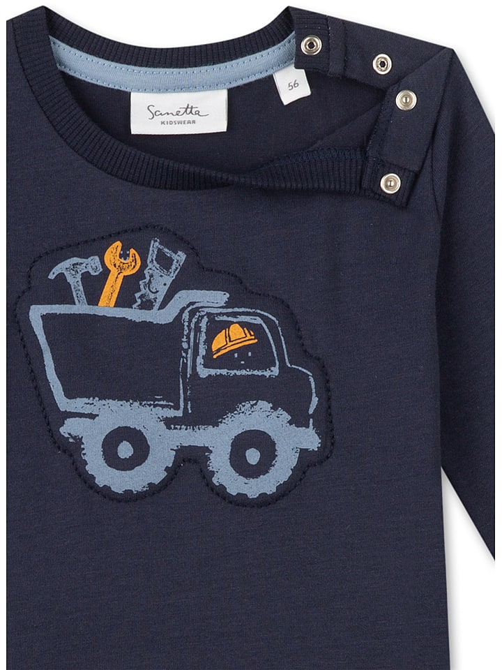 Sanetta Kidswear Longsleeve in Dunkelblau günstig kaufen