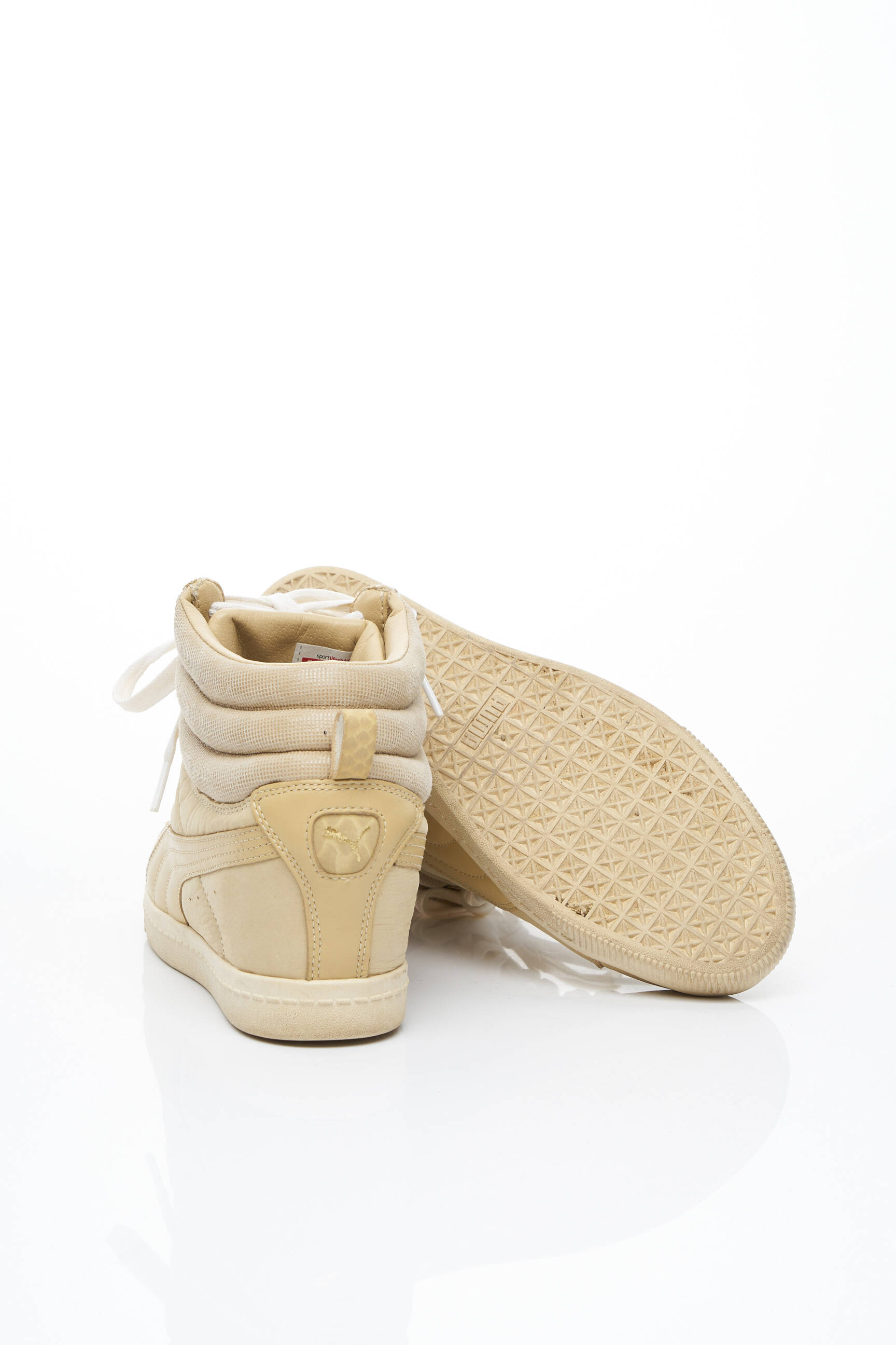 Puma Baskets Femme couleur beige