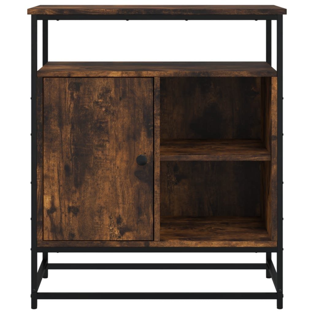 vidaXL Sideboard Sideboard Räuchereiche 69x35x80 cm Holzwerkstoff (1 St)