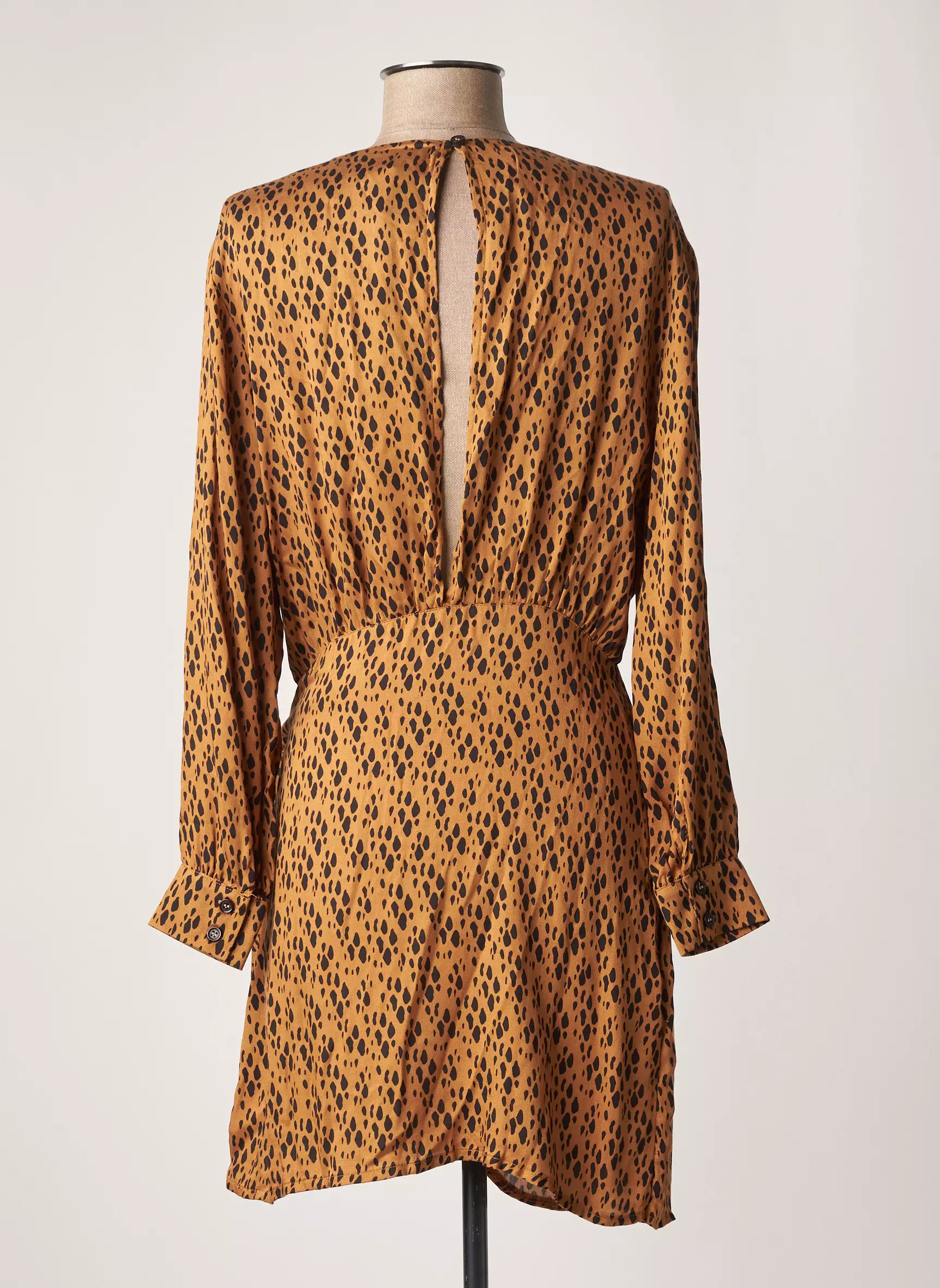 Bizance Robes Courtes Femme couleur marron