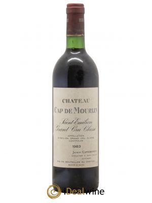 Château Cap de Mourlin Grand Cru Classé  1983 - Lot de 1 Bouteille