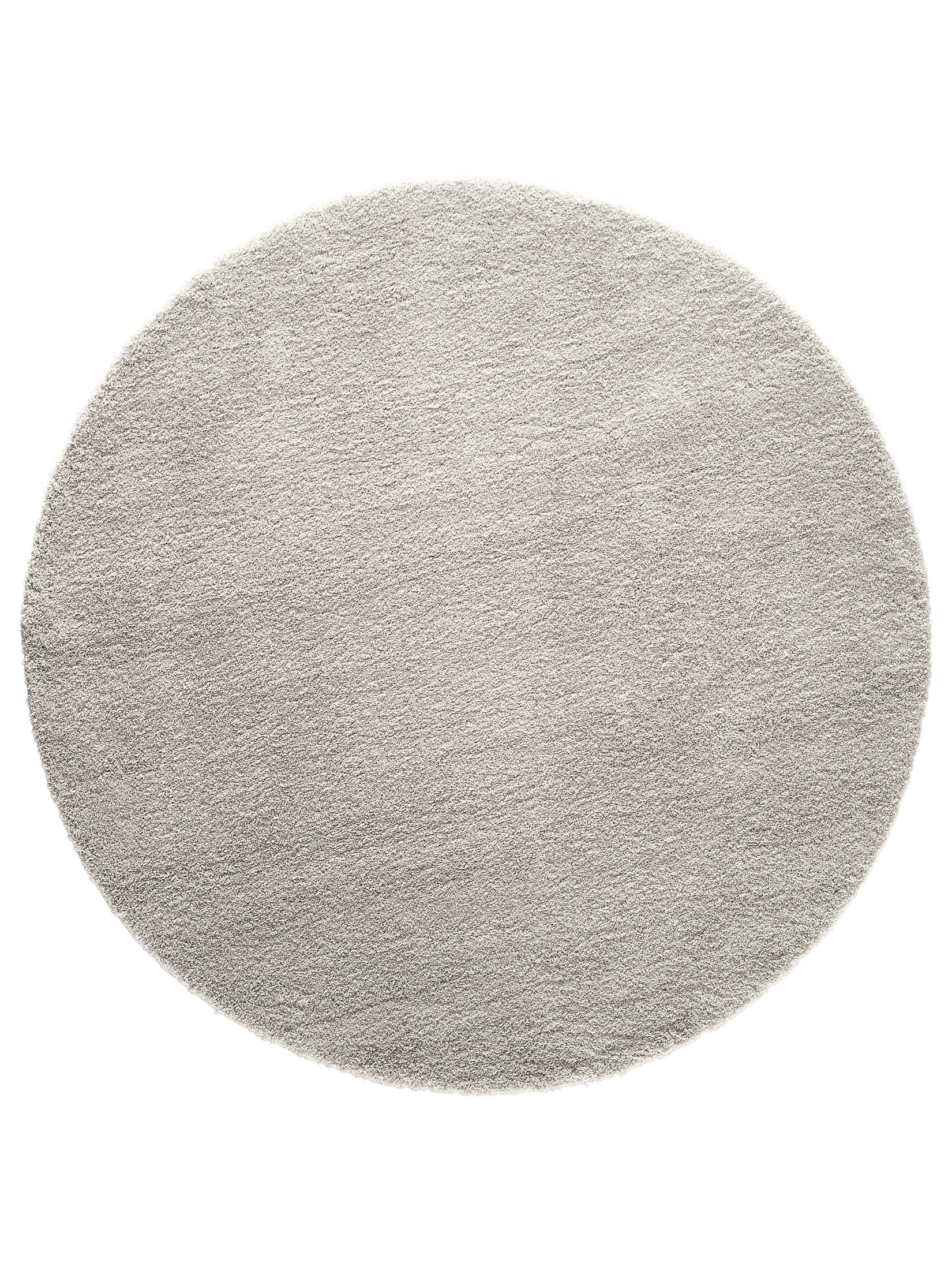 Lounge Hochflor-Teppich, Hellgrau