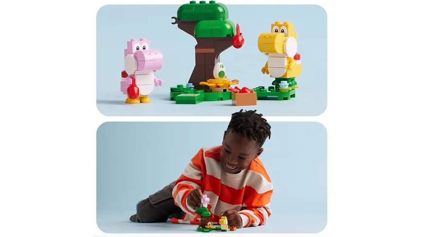 LEGO Super Mario 71428 Yoshis wilder Wald – Erweiterungsset mit 2 Figuren