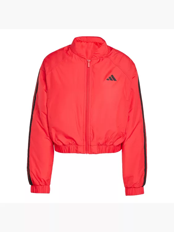 adidas Essentials 3-Streifen Insulated Crop Bomberjacke