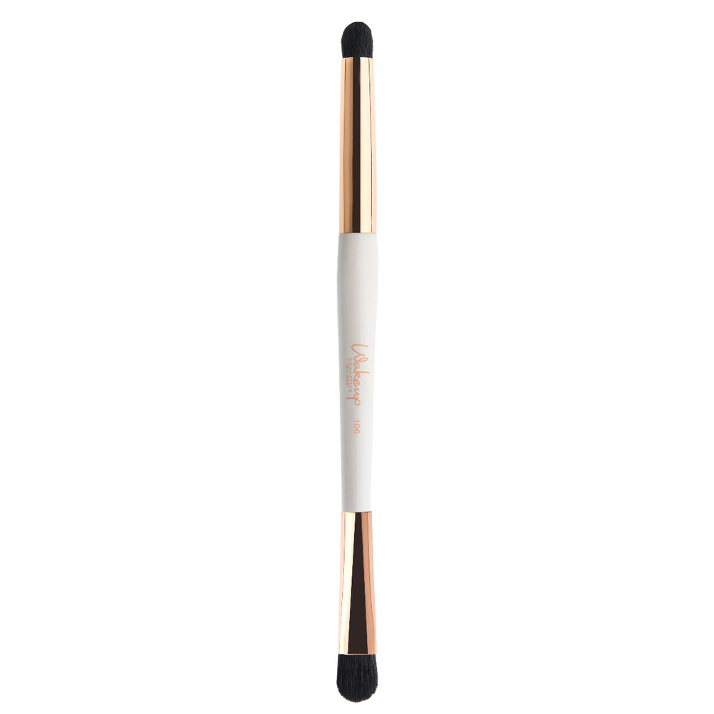 wakeup cosmetics milano Eyeshadow Double Brush Pinceau double pour ombres à paupières