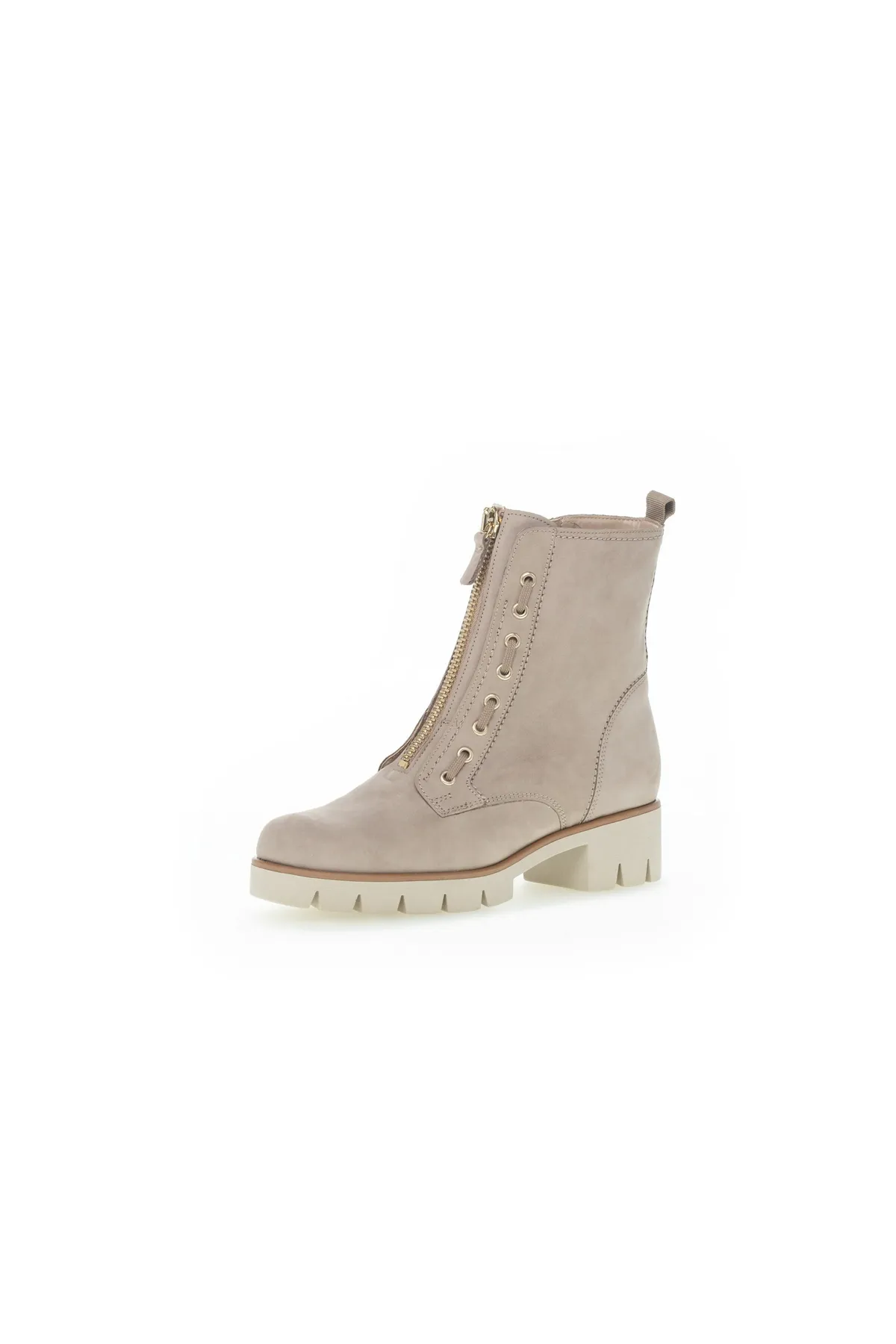 GABOR  Stiefelette - Beige - Flacher Absatz
