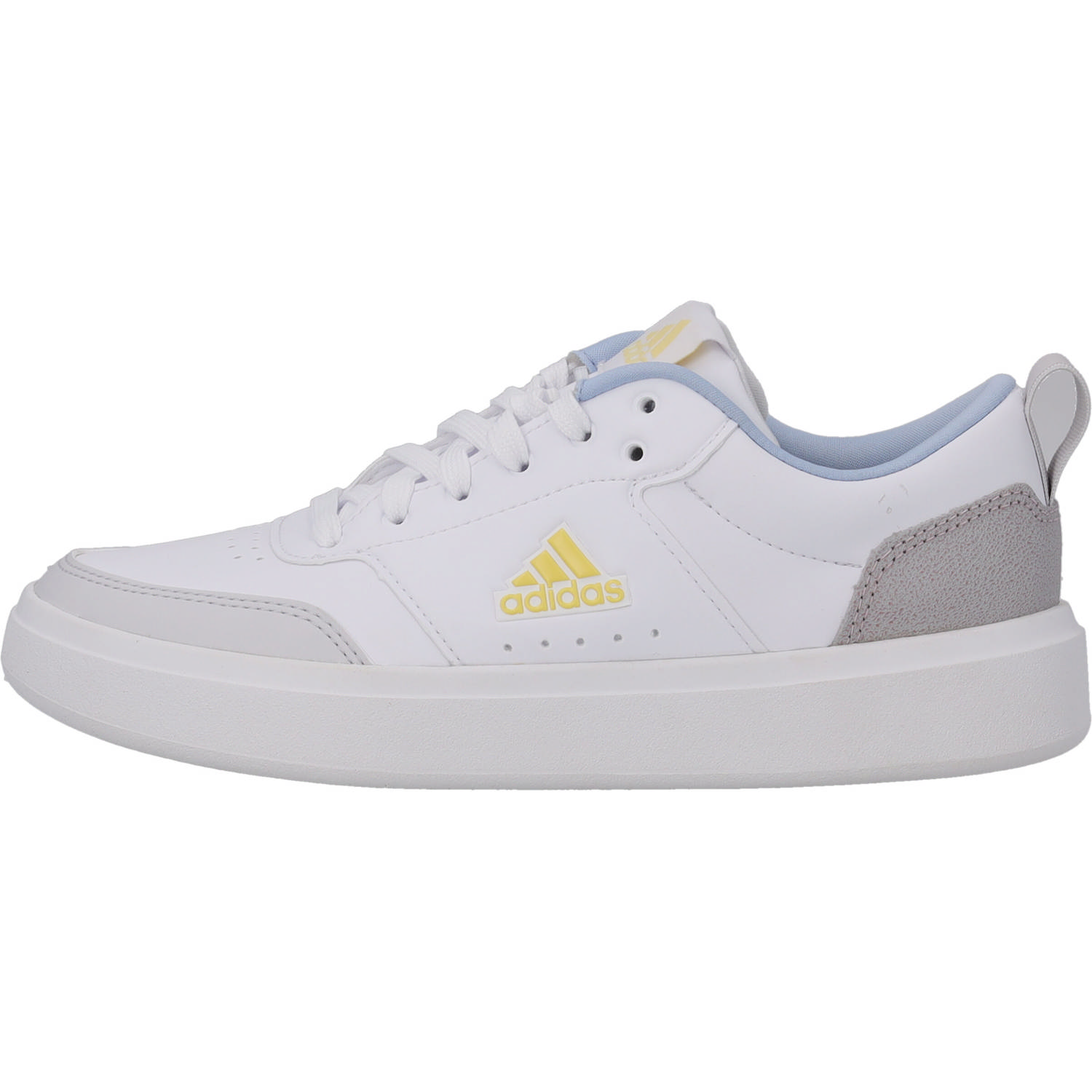 Adidas Parkst, Schnürschuhe, Damen, white/silver met/yellow