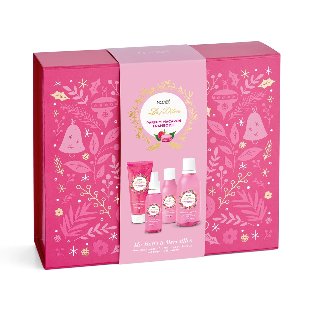 Nocibé Les Délices - Ma Boïte à Merveilles Coffret bain Macaron Framboise