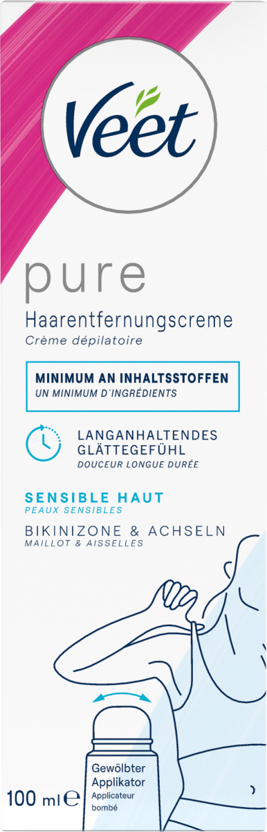 Enthaarungscreme Bikini & Achseln, 100 ml