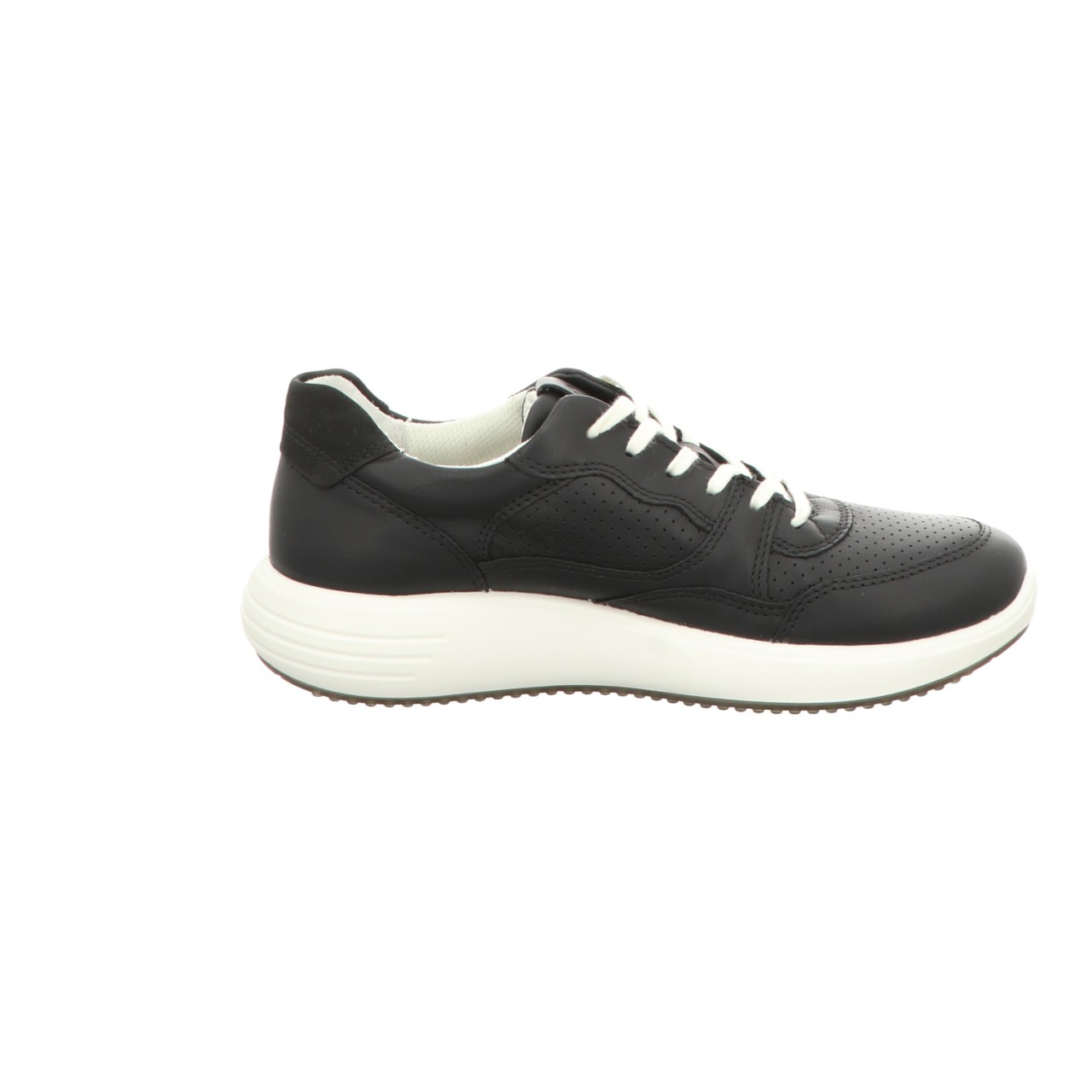 ECCO Freizeit Schnürer schwarz SOFT 7 RUNNER W