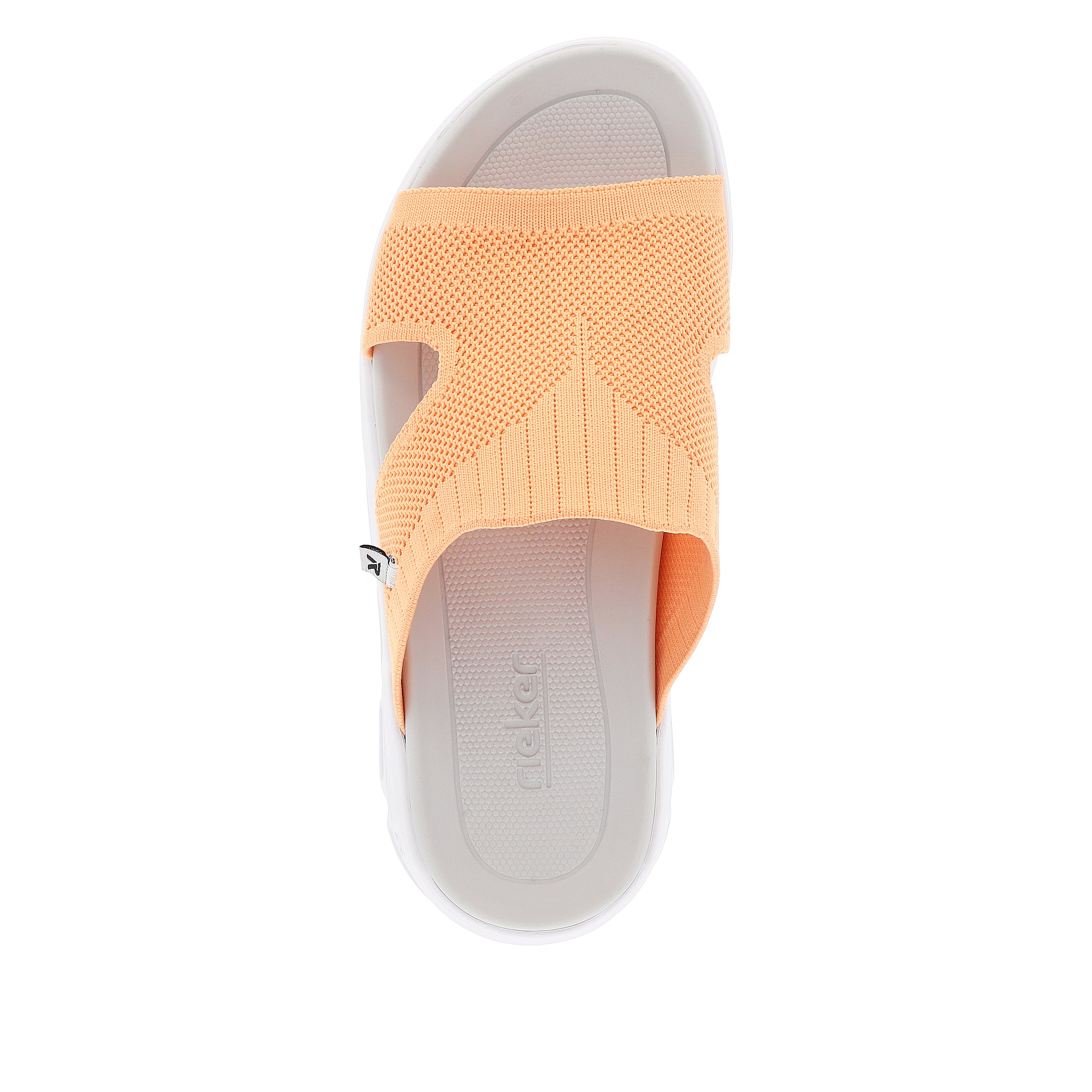 Rieker Damen Pantoletten neon orange