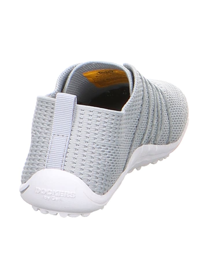 DOCKERS Sportliche Slipper für Damen in grau in grau günstig kaufen