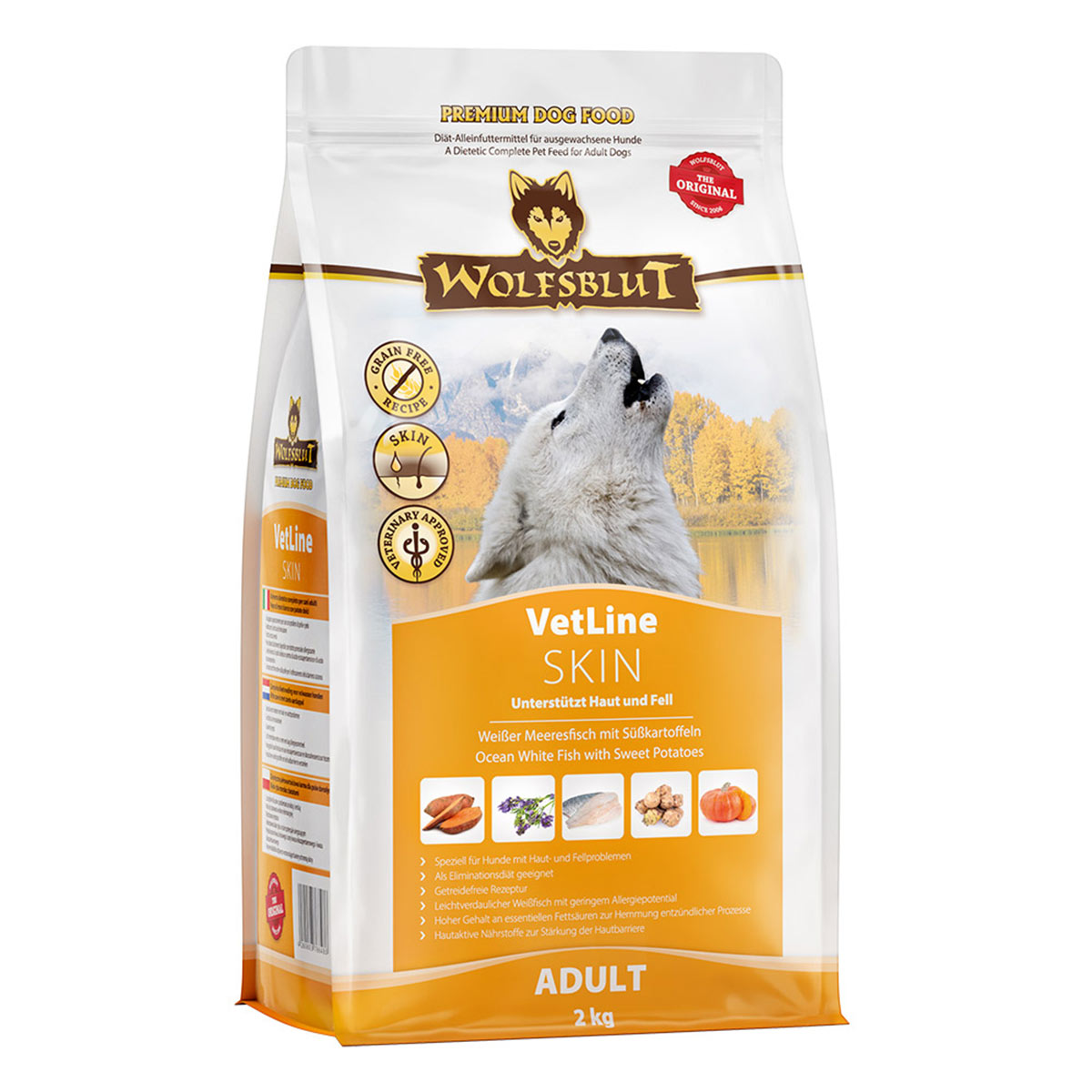 Wolfsblut VetLine Skin Weißer Meeresfisch kaufen bei ZooRoyal