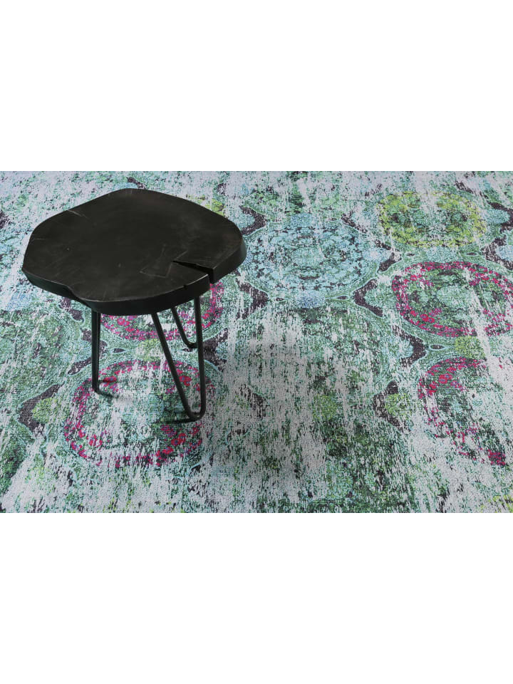 Wecon Home Kurzflorteppich Focus in grün,blau günstig kaufen