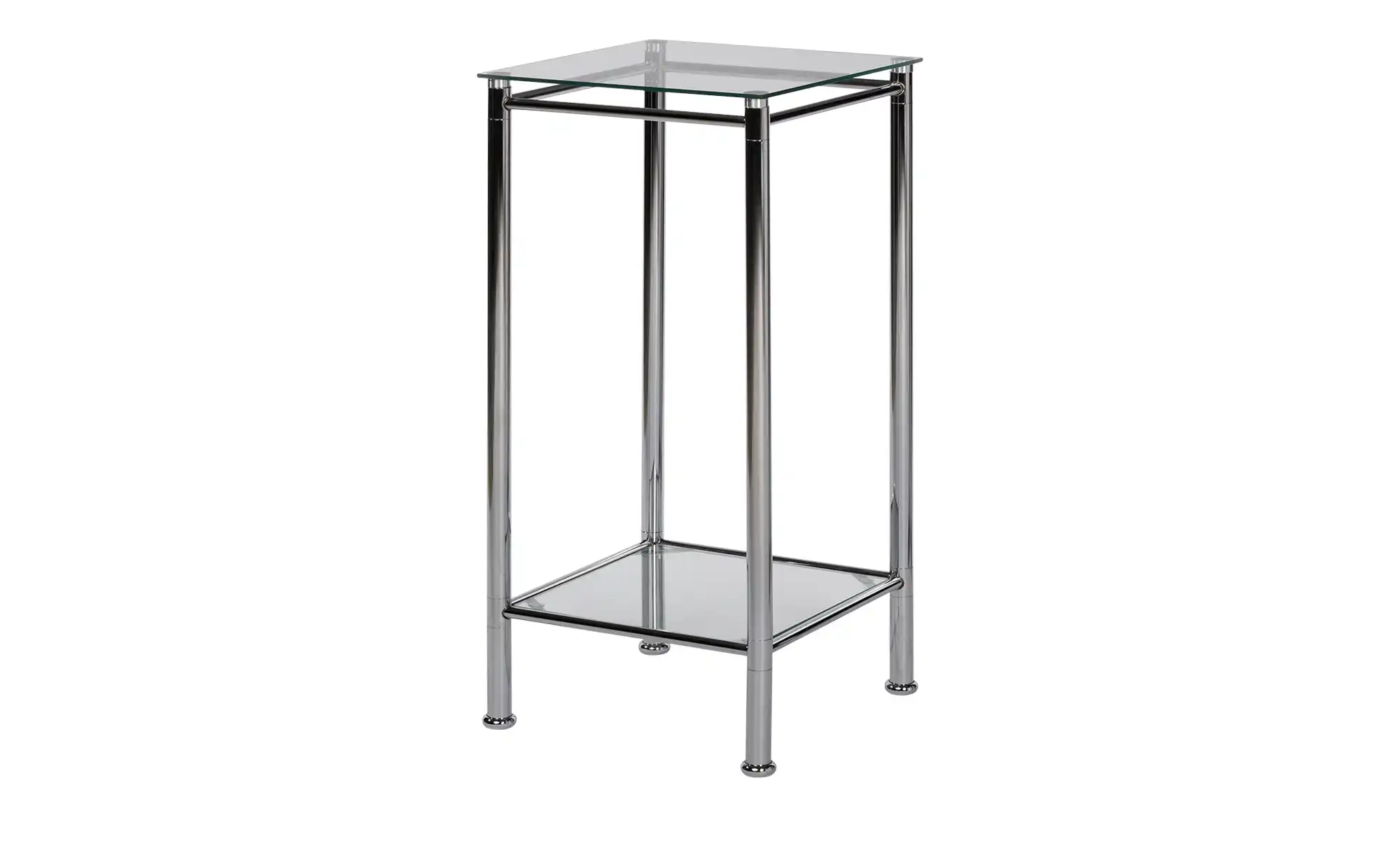 Beistelltisch Metall Glas