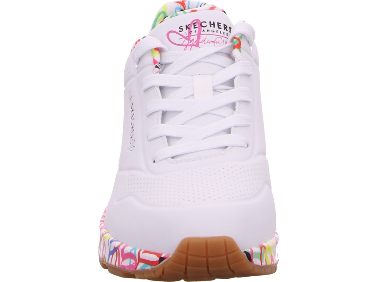 SKECHERS Freizeit Schnürer weiss