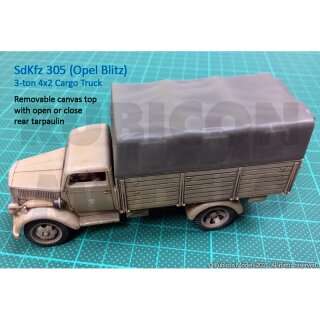 Sd.Kfz. 305 3-ton 4x2 Cargo Truck