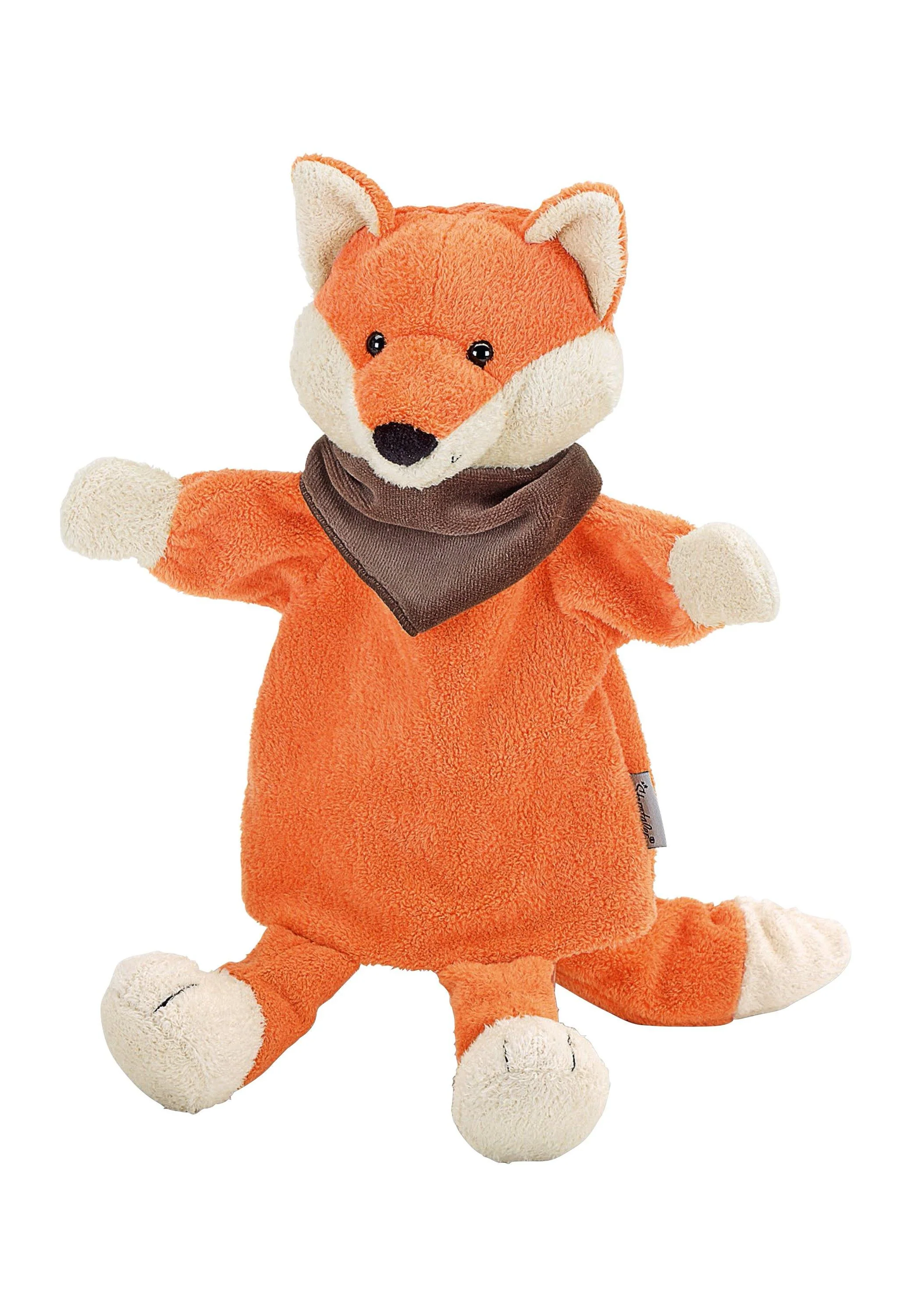 Handpuppe Fuchs orange, 38 cm fürs Kasperletheater