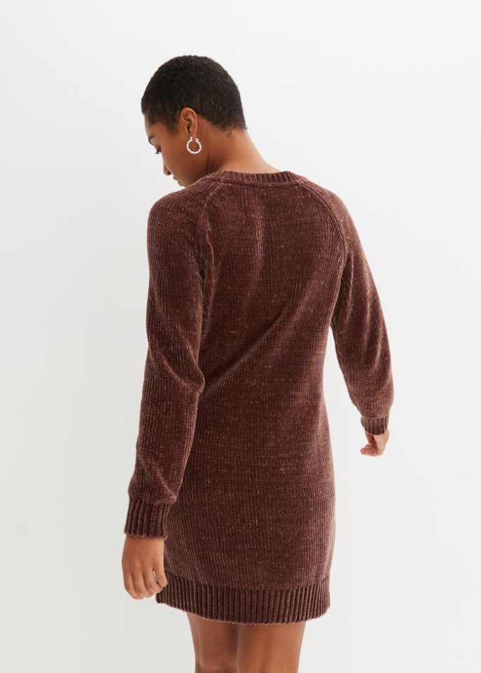 Oversize-Kleid in Strick